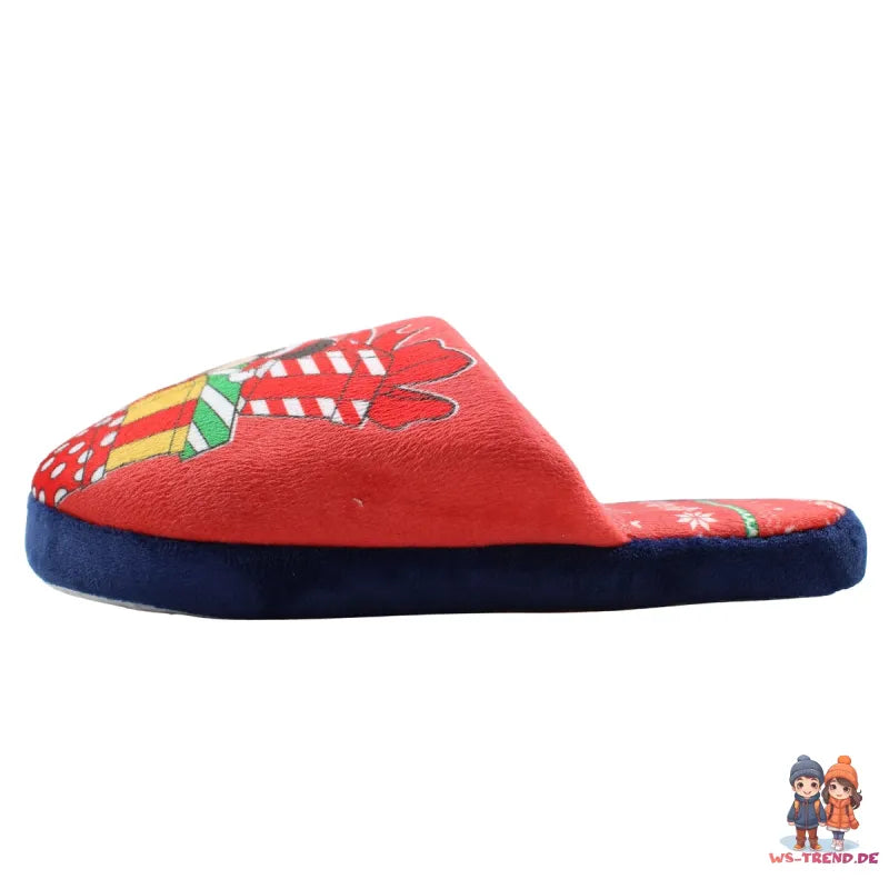 Disney Mickey Maus X-Mas Kinder Hausschuhe Slipper Schlüpfschuhe Pantoffeln - WS-Trend.de