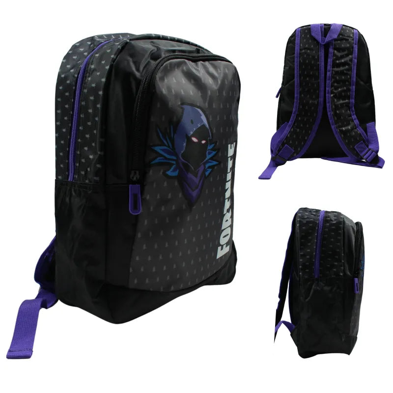 Fortnite Raven Gamer Rucksack Schultasche Tasche 38x27x11 cm - WS-Trend.de