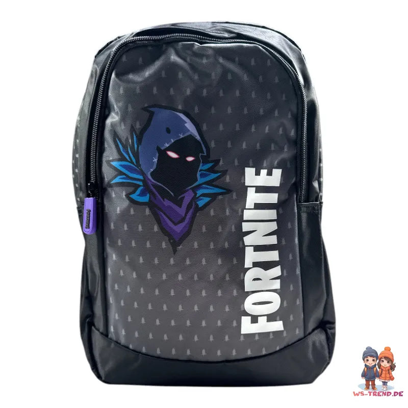 Fortnite Raven Gamer Rucksack Schultasche Tasche 38x27x11 cm - WS-Trend.de