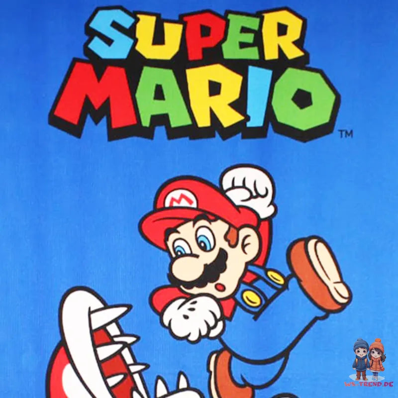 Super Mario Kinder Mikrofaser Strandtuch Badetuch Handtuch XL 70x140 cm - WS-Trend.de
