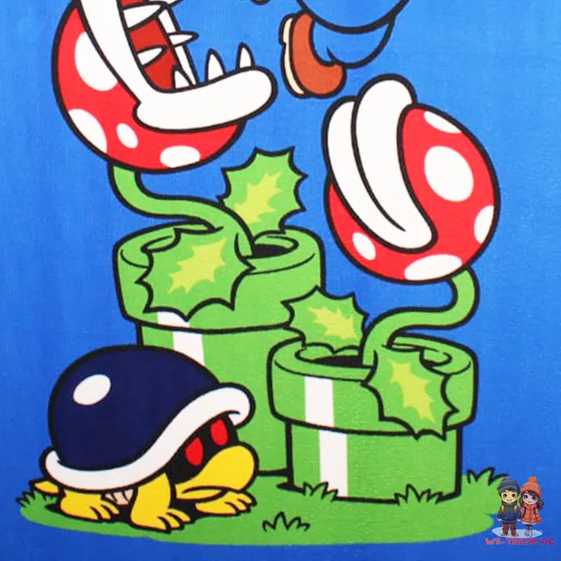 Super Mario Kinder Mikrofaser Strandtuch Badetuch Handtuch XL 70x140 cm - WS-Trend.de