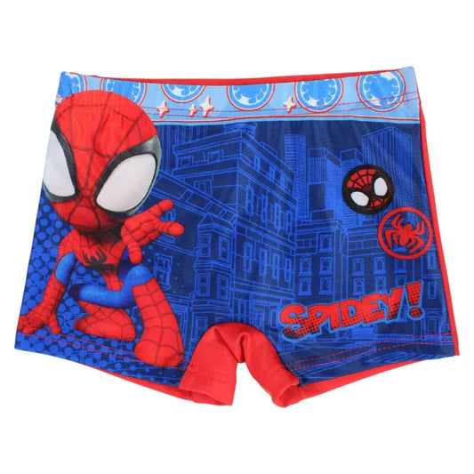Marvel Spiderman Spidey Kinder Jungen Badehose Badeshorts Schwimmhose WS Trend.de Gr 92 116