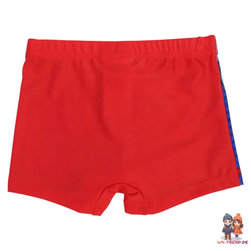Marvel Spiderman Spidey Kinder Jungen Badehose Badeshorts Schwimmhose WS Trend.de Gr 92 116