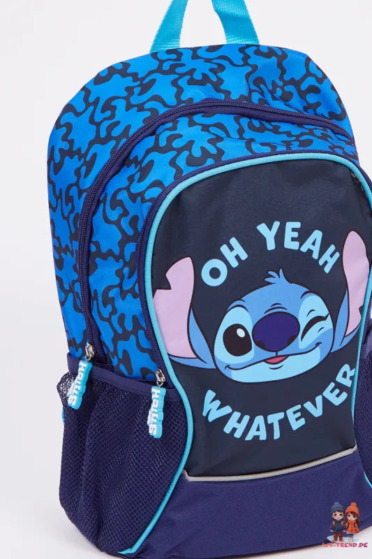 Disney Lilo und Stitch Kinder Rucksack Schultasche Tasche Plüschfigur 38x22x12 - WS-Trend.de
