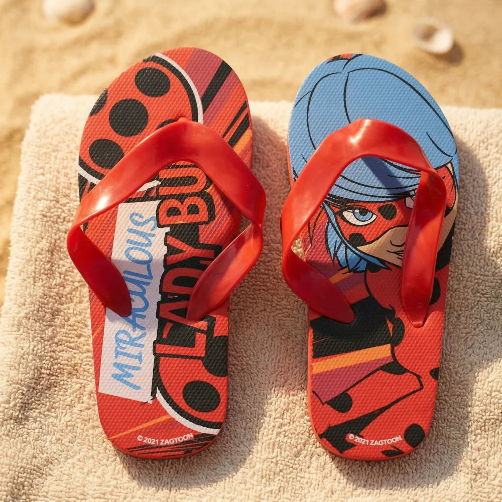 Miraculous Ladybug Kinder Flip Flops Latschen Zehentrenner - WS-Trend.de