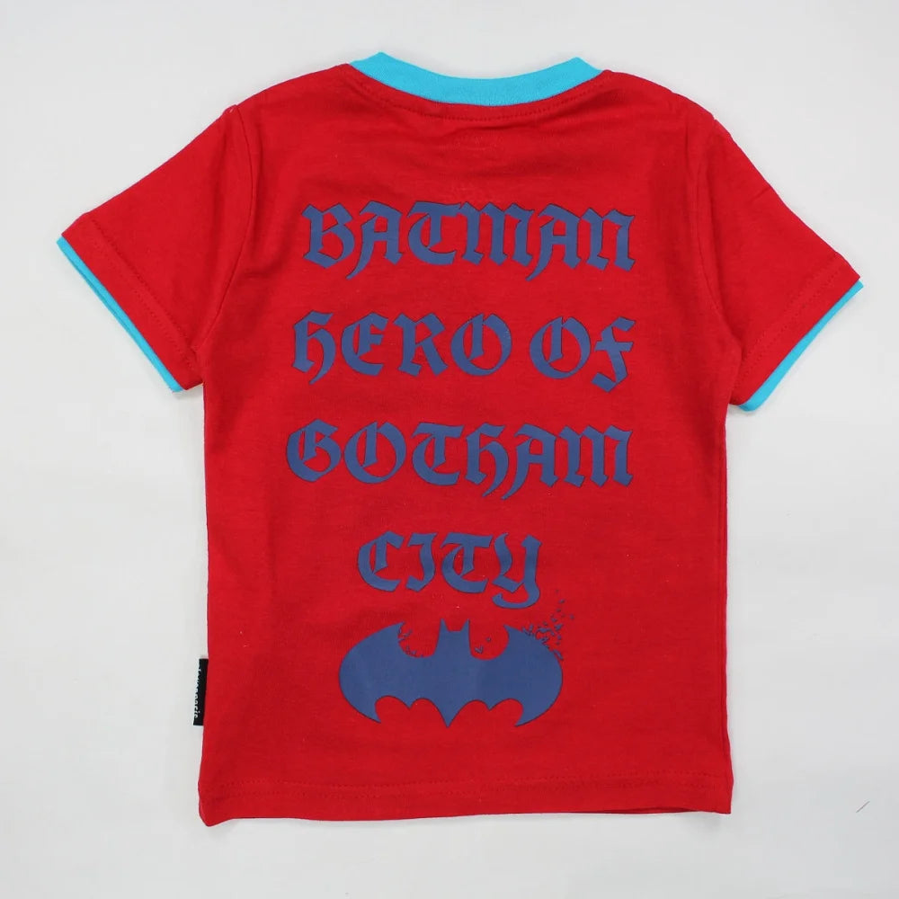 DC Comics Batman Kinder Jungen T-Shirt Kurzarm Shirt - WS-Trend.de 98 - 152 Baumwolle
