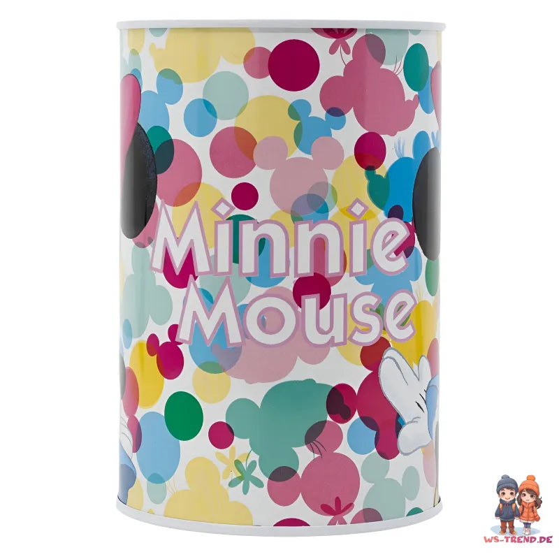 Disney Minnie Maus Kinder XL Spardose aus Weißblech 1000 ml - WS-Trend.de