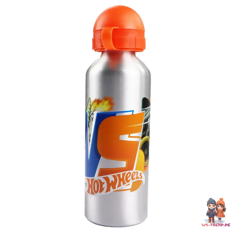 Hot Wheels Alu Wasserflasche Trinkflasche Flasche 500 ml - WS-Trend.de
