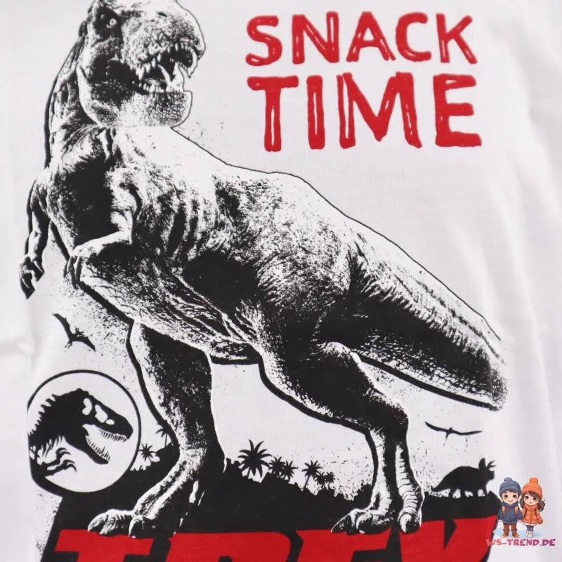 Jurassic World T-Rex Kinder Schlafanzug Pyjama - WS-Trend.de Jungen 98-128 Baumwolle