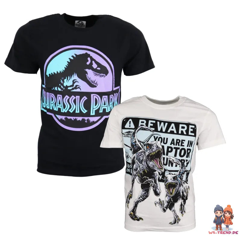 Jurassic World Kinder T-Shirt Jungen - WS-Trend.de Dinos T-Rex Velo 134 bis 164 Baumwolle