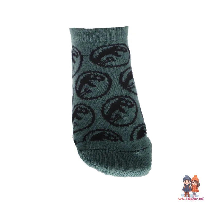 Jurassic World T-Rex lange Kinder kurze Socken 2er Pack - WS-Trend.de Gr. 27 bis 38 für Jungen