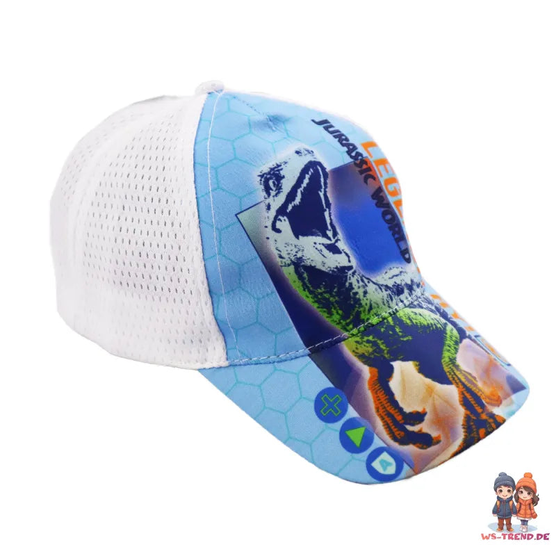Jurassic World Velociraptor Blu Kinder Baseball Kappe - WS-Trend.de Blue Basecap Mütze Hut 52-54