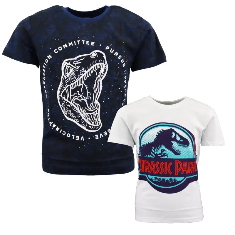 Jurassic World Jungen Kinder Jugend T Shirt WS Trend.de Dinos Velo 134 bis 164 Baumwolle