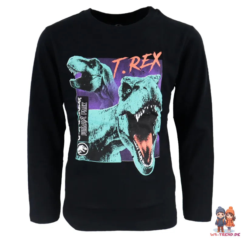 Jurassic World T-Rex Blue Jungen Kinder Pyjama Schlafanzug - WS-Trend.de 134-164 Baumwolle