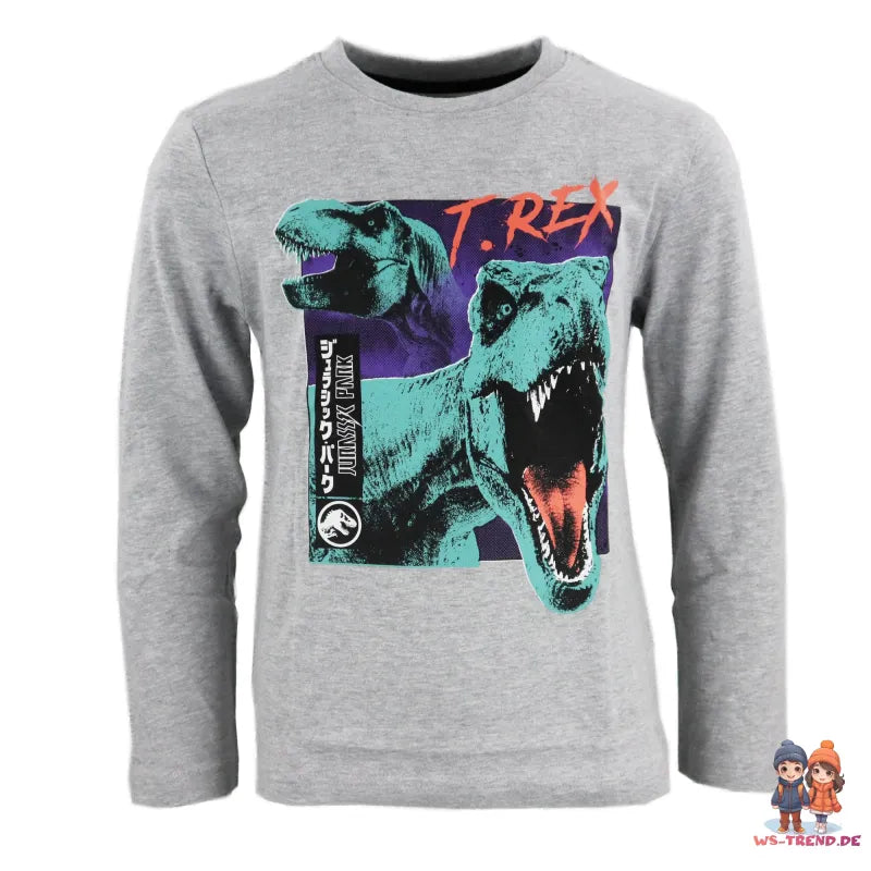 Jurassic World T-Rex Blue Jungen Kinder Pyjama Schlafanzug - WS-Trend.de 134-164 Baumwolle