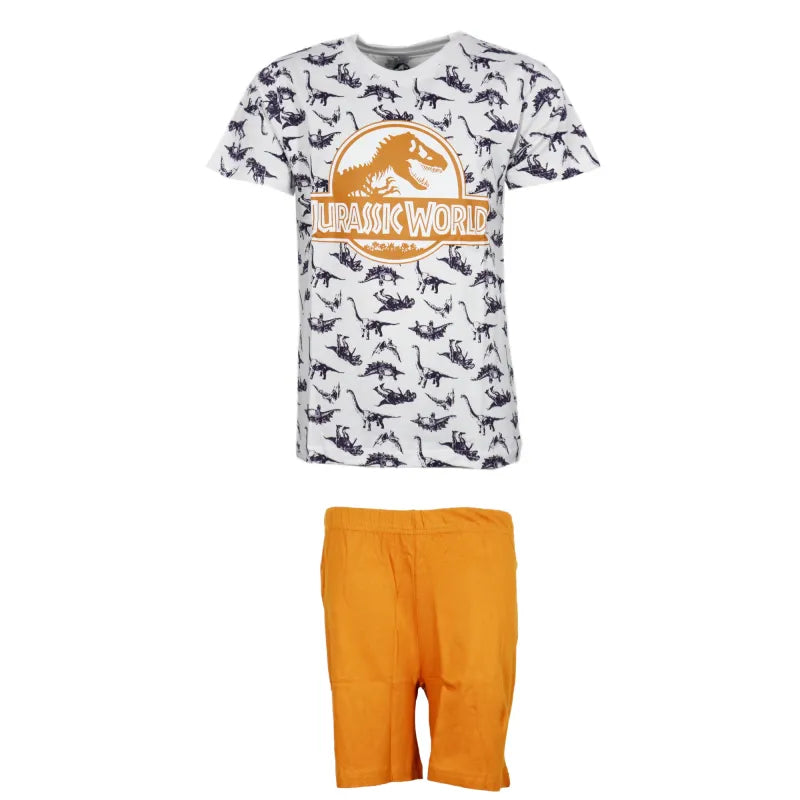 Jurassic World T-Rex Jungen Pyjama Schlafanzug - WS-Trend.de Kinder 134-164 Baumwolle