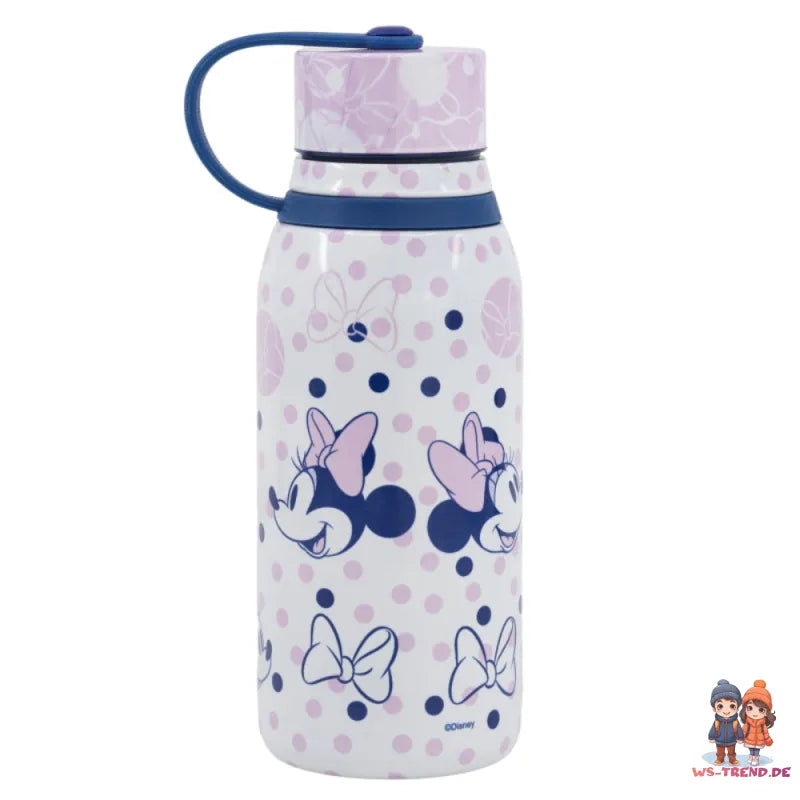 Disney Minnie Maus Kinder Edelstahl Wasserflasche Trinkflasche Flasche 330 ml - WS-Trend.de
