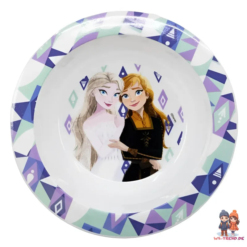 Disney Die Eiskönigin Elsa Kinder Geschirr-Set 3 teilig - WS-Trend.de