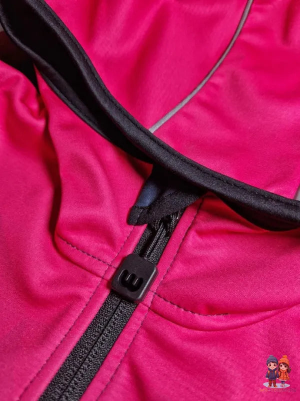 WAMU Mosaic Softshelljacke Kinder Jacke mit Kapuze - WS-Trend.de Die Gr. 98-128