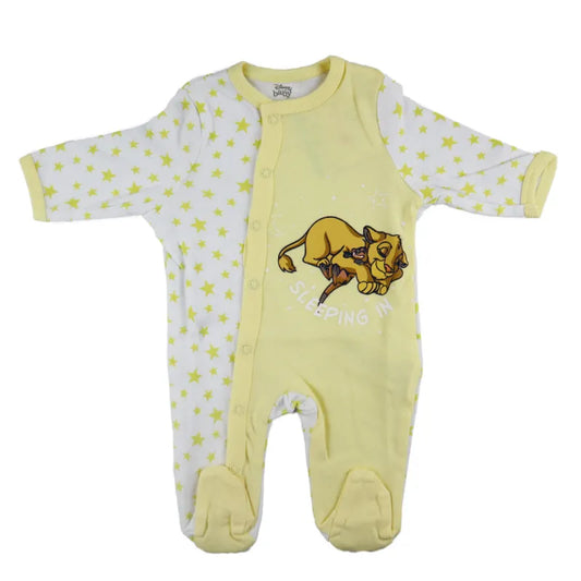 Disney König der Löwen Simba Baby Strampler Einteiler - WS-Trend.de Kleinkind kurzarm Body Gr. 68 - 92