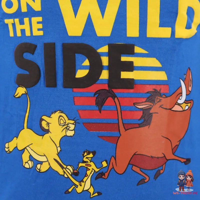 Disney König Löwen Kinder langarm T-Shirt - WS-Trend.de Jungen 98-128 Simba Timon Pumba