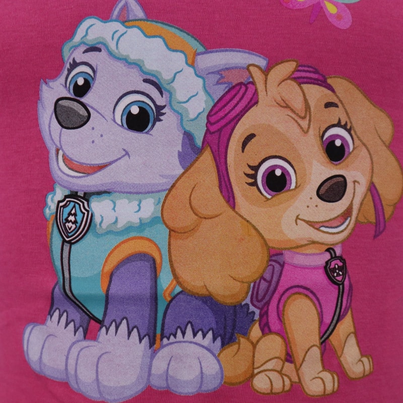 Paw Patrol Skye Everest Kinder Kleid - WS-Trend.de und kurzarm Sommerkleid 98 -128 Baumwolle