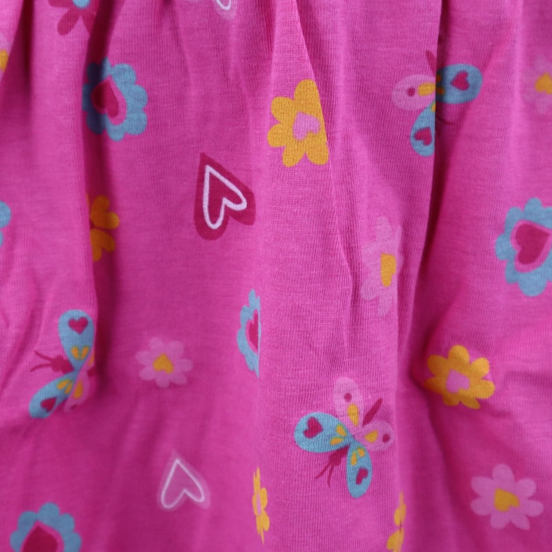 Paw Patrol Skye Everest Kinder Kleid - WS-Trend.de und kurzarm Sommerkleid 98 -128 Baumwolle
