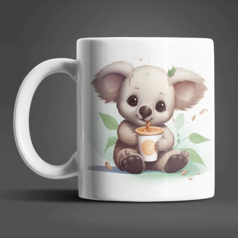 Süßer Koala Sweet Kaffeetasse Teetasse Tasse Geschenkidee 330 ml - WS-Trend.de