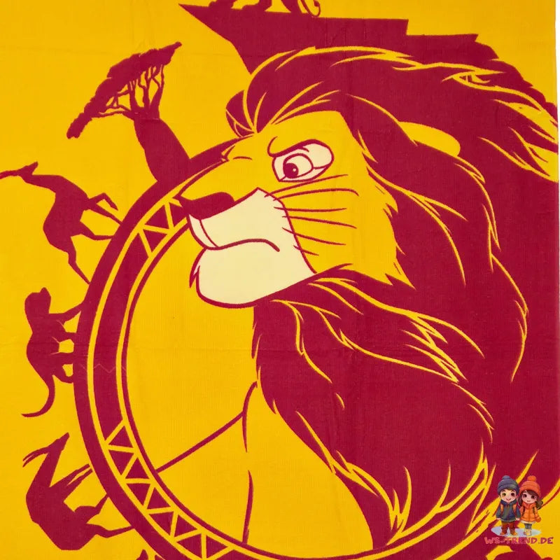 Disney König der Löwen Strandtuch Handtuch Badetuch XL 70x140 cm - WS-Trend.de