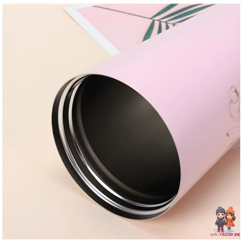 Lovely and Flower Isolierter Kaffeebecher Thermobecher Becher To-Go 550 ml - WS-Trend.de
