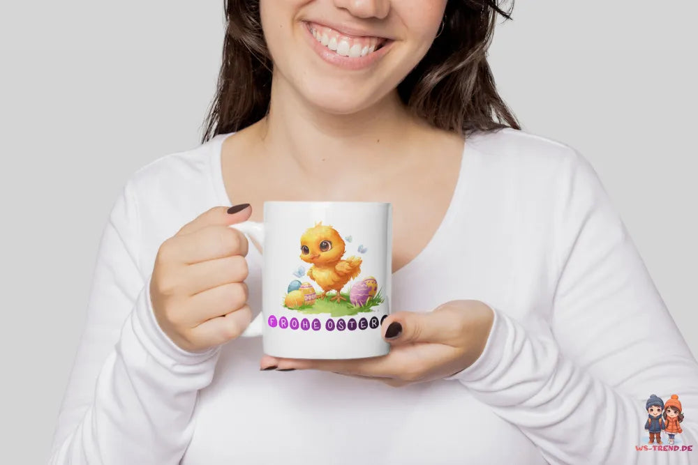 Ostern Küken Ostereier Keramik Kaffeetasse Teetasse Tasse Geschenke - WS-Trend.de