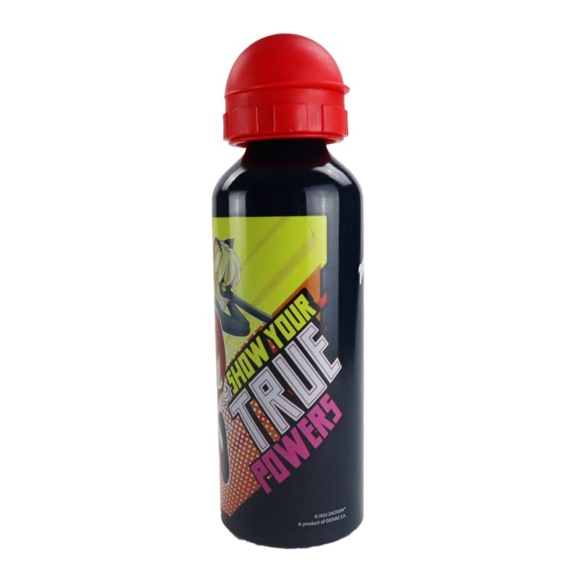 Miraculous Ladybug Alu Trinkflasche Flasche 520 ml Cat Noir - WS-Trend.de Wasserflasche