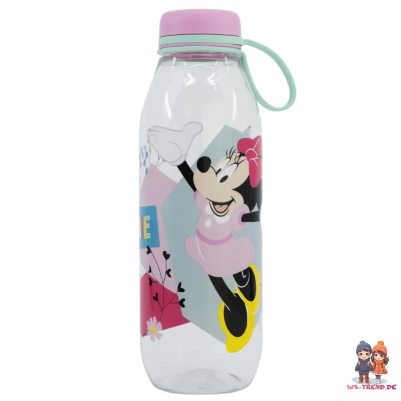 Disney Minnie Maus Kinder Wasserflasche Trinkflasche Flasche 650 ml - WS-Trend.de