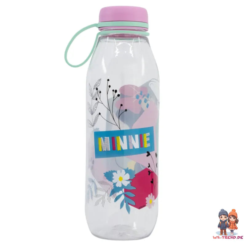 Disney Minnie Maus Kinder Wasserflasche Trinkflasche Flasche 650 ml - WS-Trend.de
