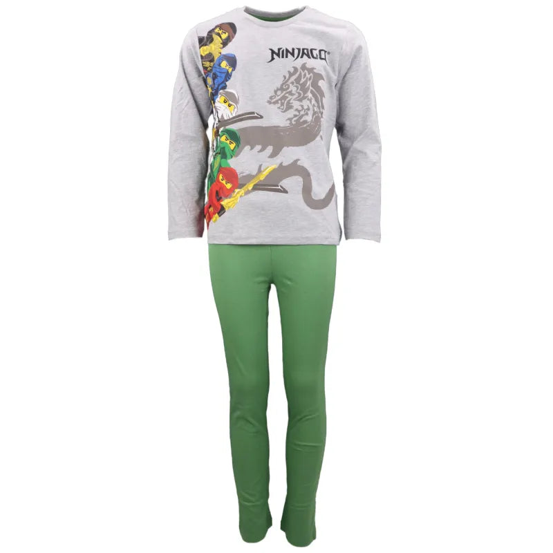 LEGO® Ninjago Kinder lang Pyjama - WS-Trend.de Jungen Schlafanzug 98 -128 Kai Jay Zane Lloyd