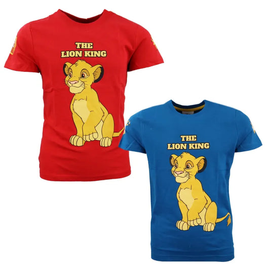 Disney König Löwen Simba Kinder kurzarm T Shirt WS Trend.de Jungen 98 128 Baumwolle
