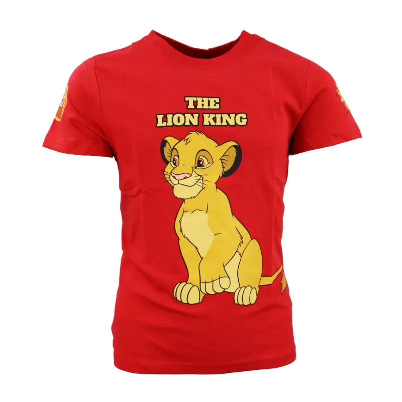 Disney König Löwen Simba Kinder kurzarm T Shirt WS Trend.de Jungen 98 128 Baumwolle