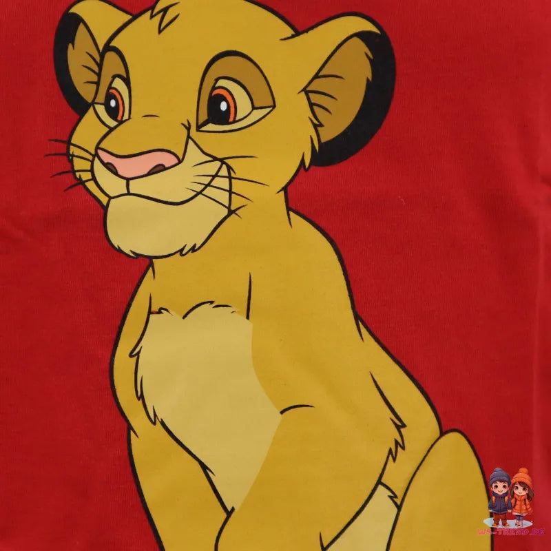 Disney König Löwen Simba Kinder kurzarm T Shirt WS Trend.de Jungen 98 128 Baumwolle