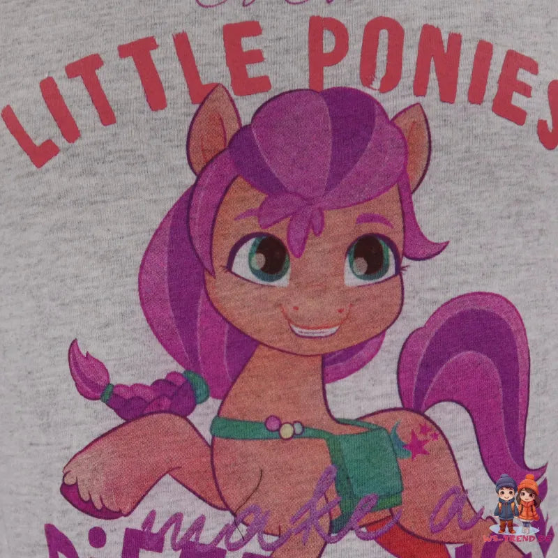 My Little Pony Sunny Starsscout Kinder Schlafanzug Pyjama lang - WS-Trend.de Mädchen 98-128