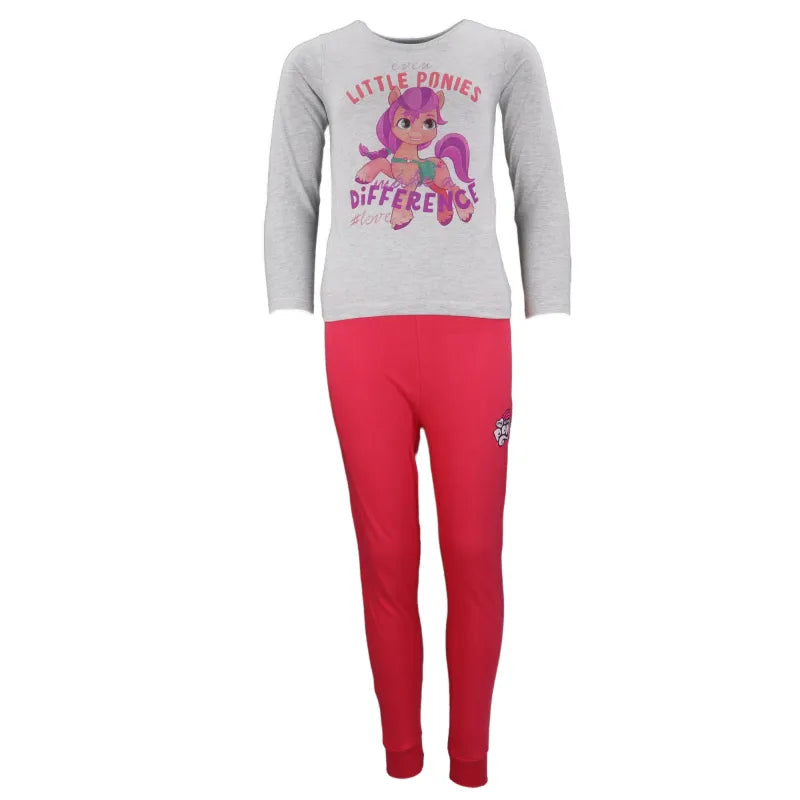 My Little Pony Sunny Starsscout Kinder Schlafanzug Pyjama lang - WS-Trend.de Mädchen 98-128