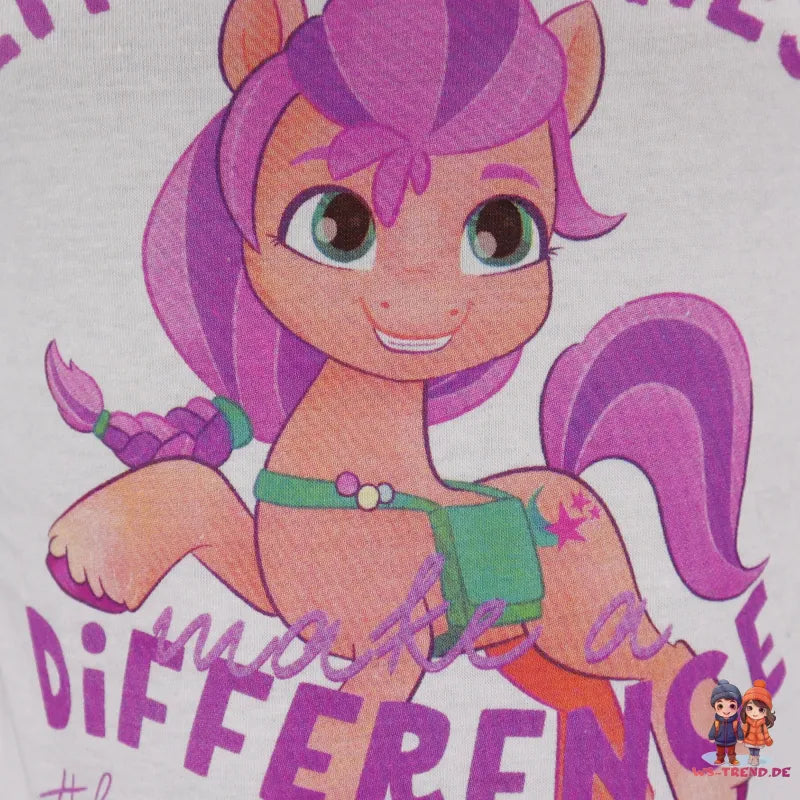 My Little Pony Sunny Starsscout Kinder Schlafanzug Pyjama lang - WS-Trend.de Mädchen 98-128
