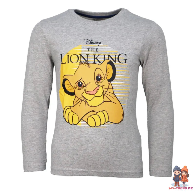 Disney König der Löwen Simba Kinder Pyjama Schlafanzug - WS-Trend.de kurzarm 98 -128 Baumwolle
