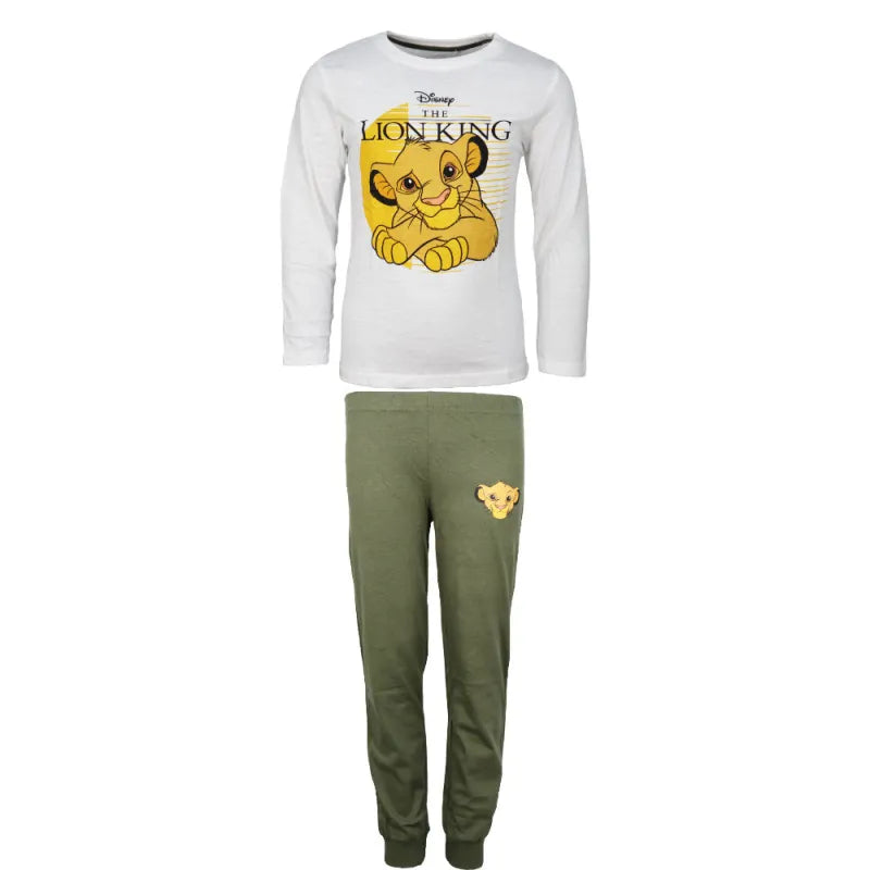 Disney König der Löwen Simba Kinder Pyjama Schlafanzug - WS-Trend.de kurzarm 98 -128 Baumwolle