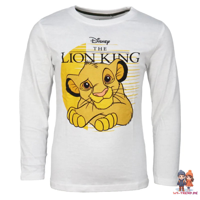 Disney König der Löwen Simba Kinder Pyjama Schlafanzug - WS-Trend.de kurzarm 98 -128 Baumwolle