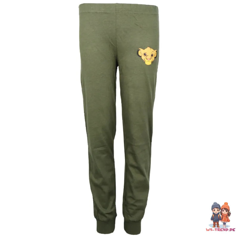 Disney König der Löwen Simba Kinder Pyjama Schlafanzug - WS-Trend.de kurzarm 98 -128 Baumwolle