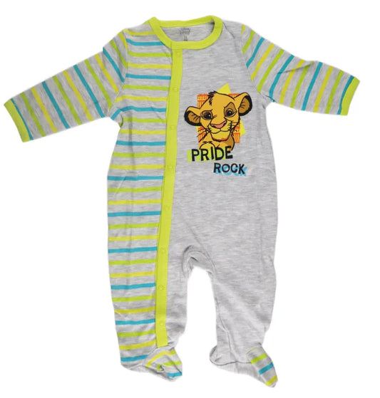 Disney König der Löwen Simba Baby Strampler Einteiler - WS-Trend.de Kleinkind kurzarm Body Gr. 68 - 92