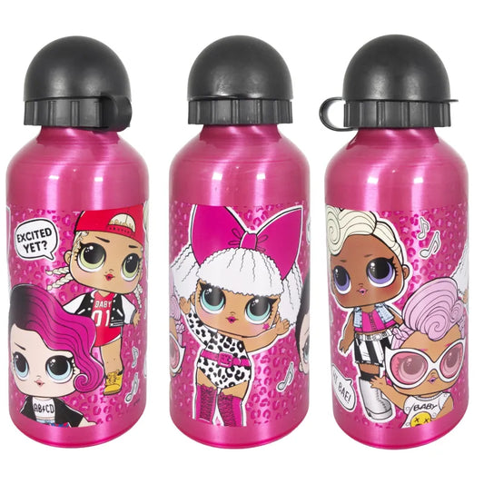 LOL Surprise Mädchen ALU - Wasserflasche Trinkflasche Flasche 400 ml - WS-Trend.de