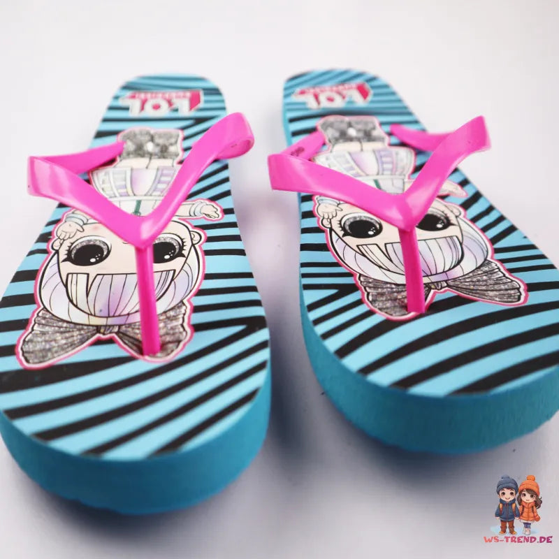 LOL Surprise - Flip Flops für Mädchen - WS-Trend.de Kinder FlipFlops Zehentrenner - Latschen 26 - 33