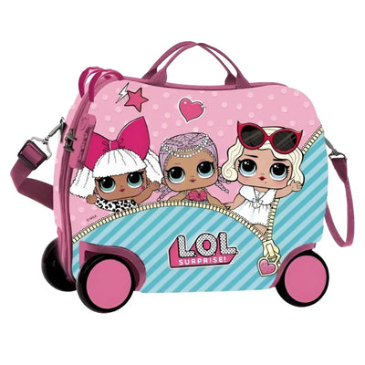 LOL Surprise Mädchen Kinder Reise Set Kinderkoffer Koffer Strandtuch - Ansicht 2