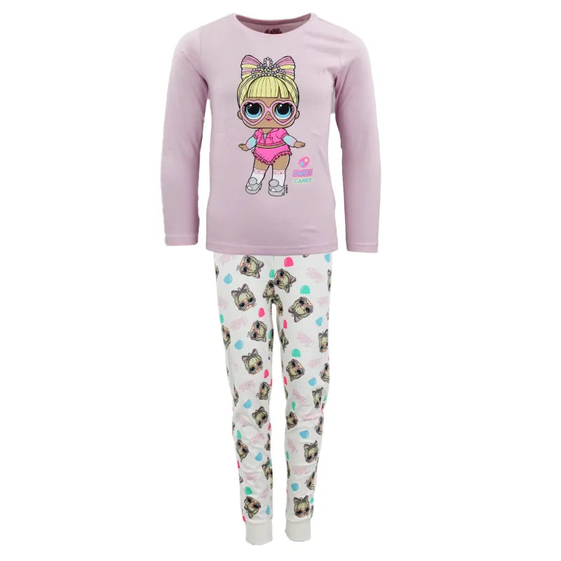 LOL Surprise Kinder Mädchen langarm Schlafanzug Pyjama - WS-Trend.de 98-128